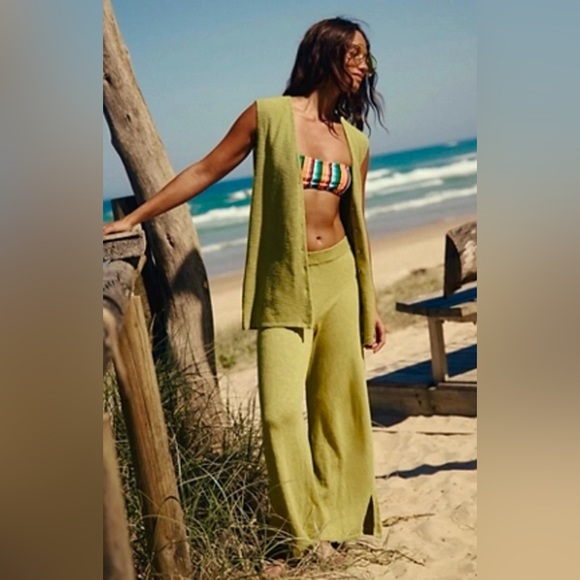 NWOT size Small Free People Beach Stockton Sweater set - Picture 1 of 6